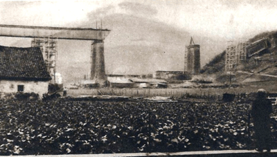 demolicion puente ormaiztegi 1936